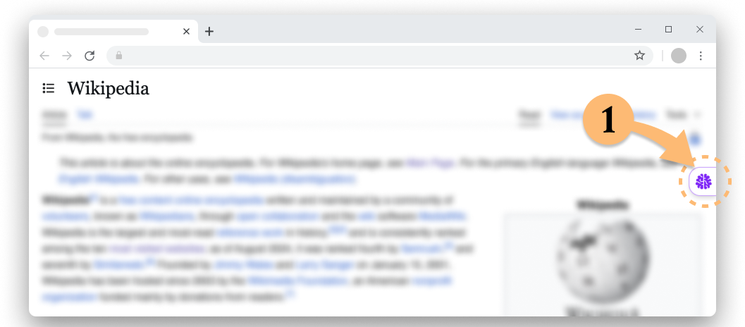 Open extension instructions