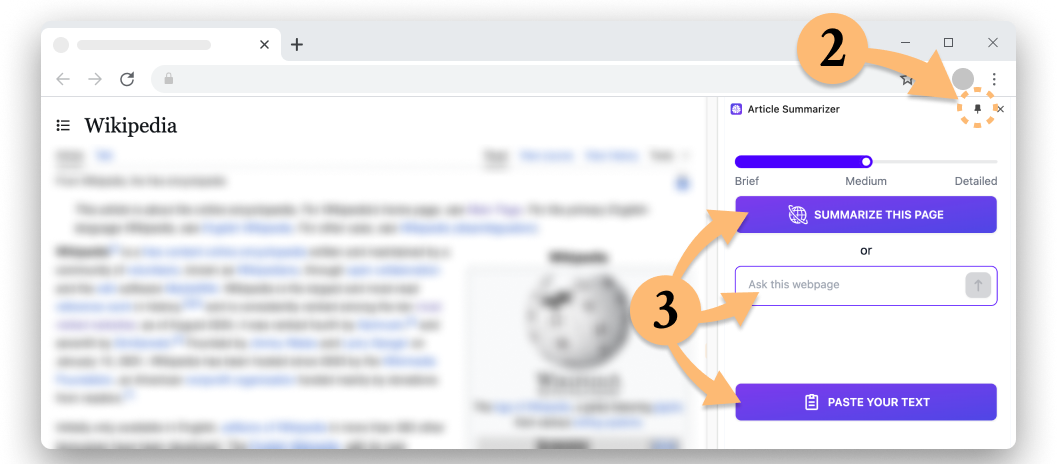 Work with extension instructions